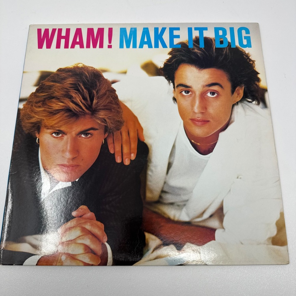 Wham! Make It Big Vinyl LP 1984 Columbia FC39595 George Michael Careless Whisper